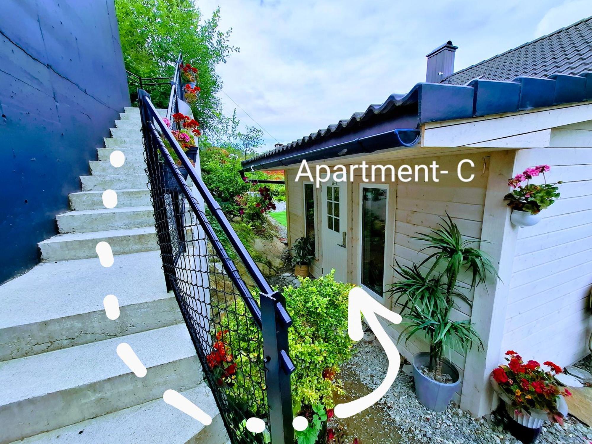 Bergen Sunrise Terrace Apartment Exterior foto